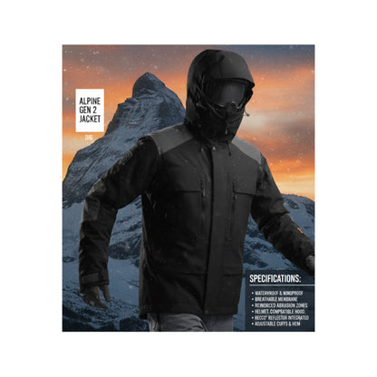 Alpine Gen 2 Jacket  Premium Waterproof & Insulated Alpine Jacket for Extreme Conditions